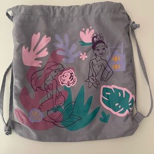 Disney Tianna and Ariel Drawstring Bag